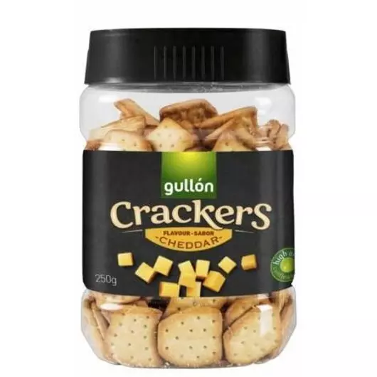 Gullón Crackers cheddar sajttal 250g