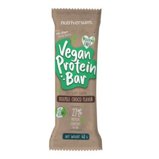 Vegan Protein Bar dupla csokis 48g