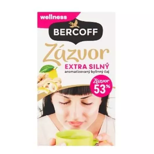 BERCOFF Extra erős gyógytea 53% gyömbérrel 20db